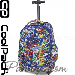 Cool Pack Junior Ученическа раница на колелца Football Cartoon B28036 Cool Pack Junior Ученическа раница на колелца Football Cartoon B28036